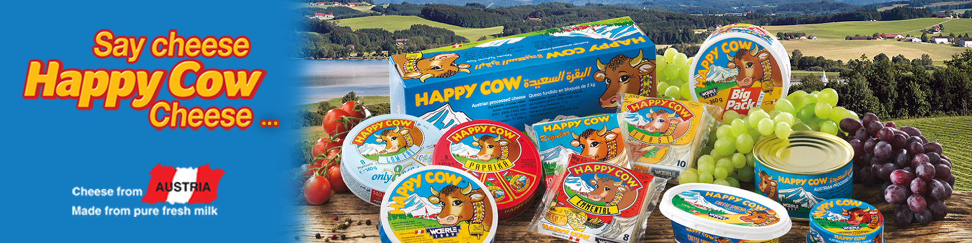 Happy Cow Cheese Block 2kg