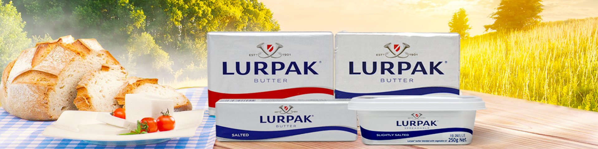 Lurpak Butter Slightly Salted 100g